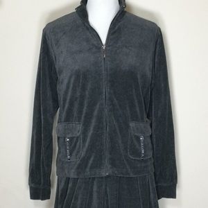 Jane Ashley Velvety Jogger Set